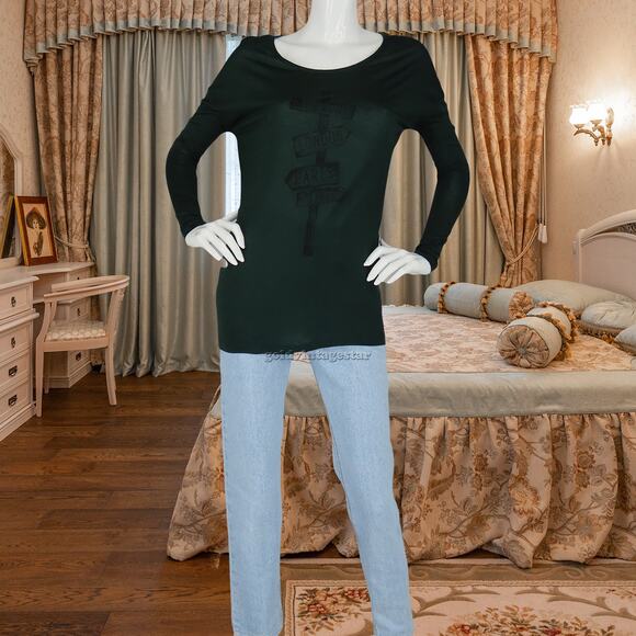 Native Outsiders Crossroads Long Sleeve Tee Top Blouse - Picture 6 of 8